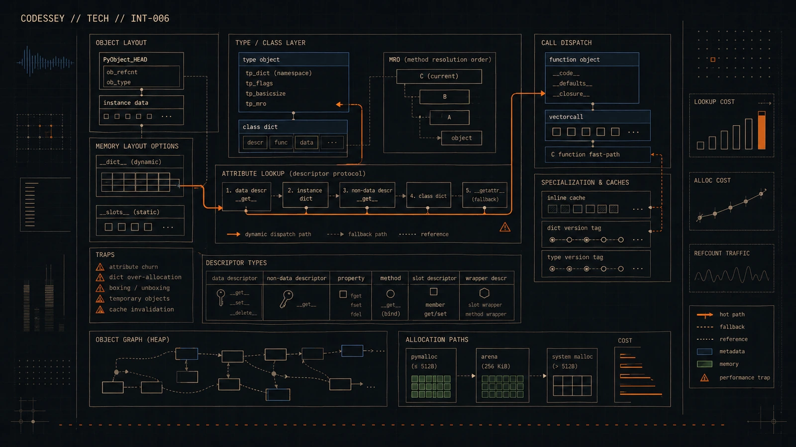 Artwork for Tech | Mastering Python's Object Model and Performance Traps
